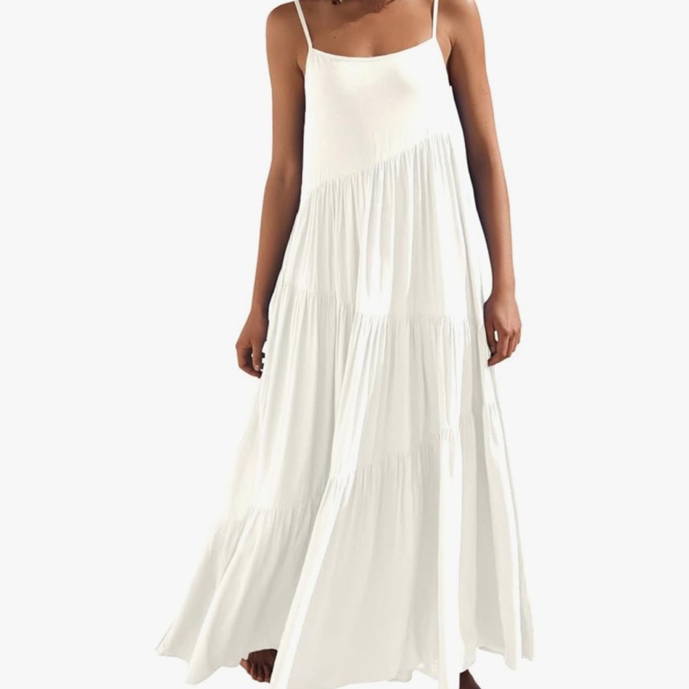Chic White Maxi Dress